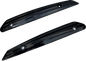CUSTOM DYNAMICS Windshield Trim - Blackout - '15-'25 FLTR CD-RG-TRIM-B
