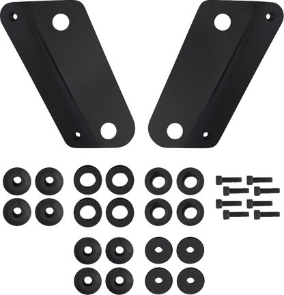 MEMPHIS SHADES Windshield Adapter Kit - Black - FLHX MEB9085