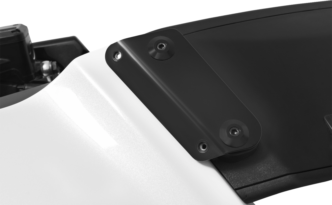 MEMPHIS SHADES Windshield Adapter Kit - Black - FLHX MEB9085