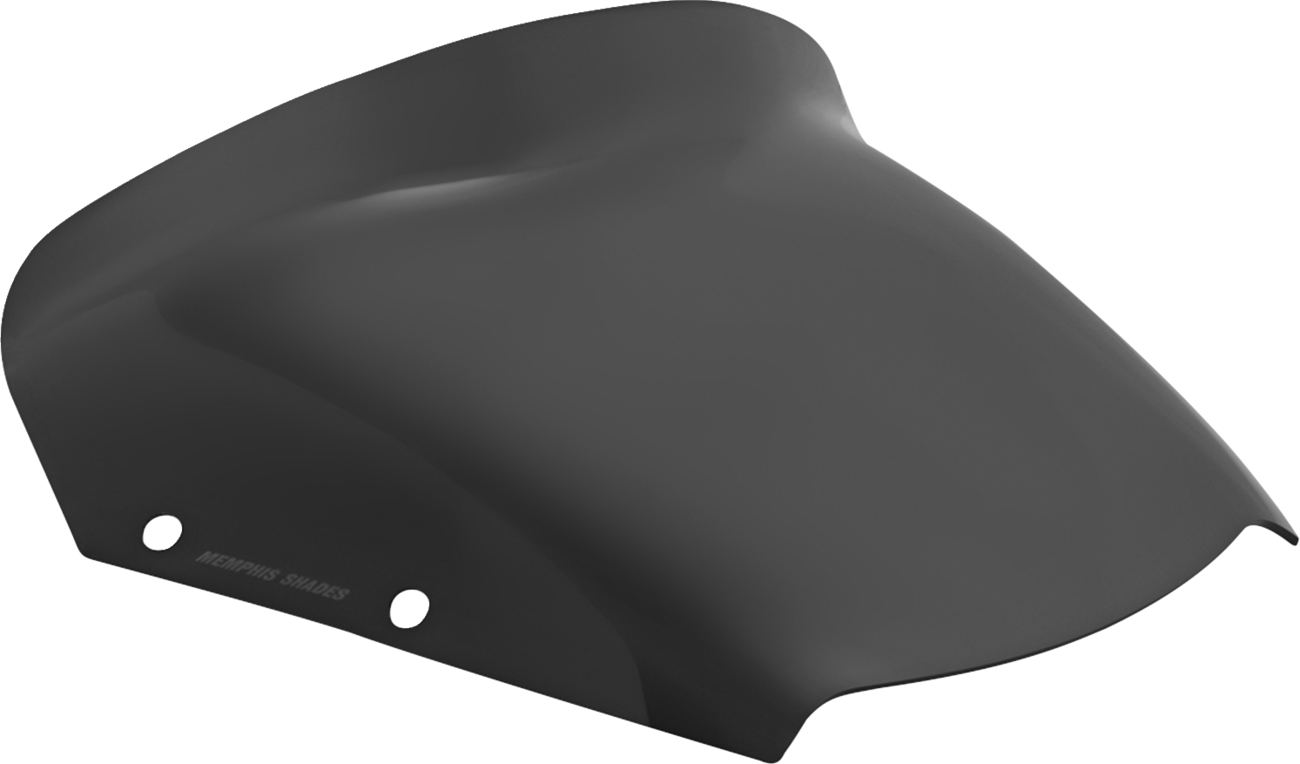 MEMPHIS SHADES Spoiler Windshield - 5" - Dark Black Smoke - FLHX MEP88910