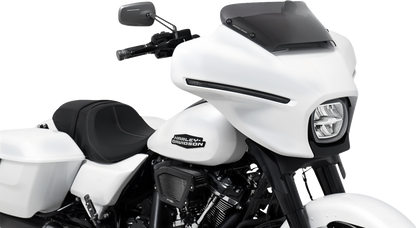 MEMPHIS SHADES Spoiler Windshield - 2" - Dark Black Smoke - FLHX MEP88610