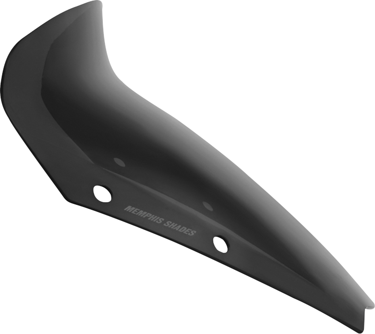 MEMPHIS SHADES Spoiler Windshield - 5" - Dark Black Smoke - FLHX MEP88910