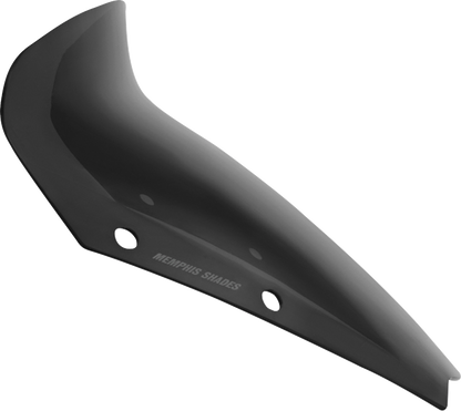 MEMPHIS SHADES Spoiler Windshield - 5" - Dark Black Smoke - FLHX MEP88910