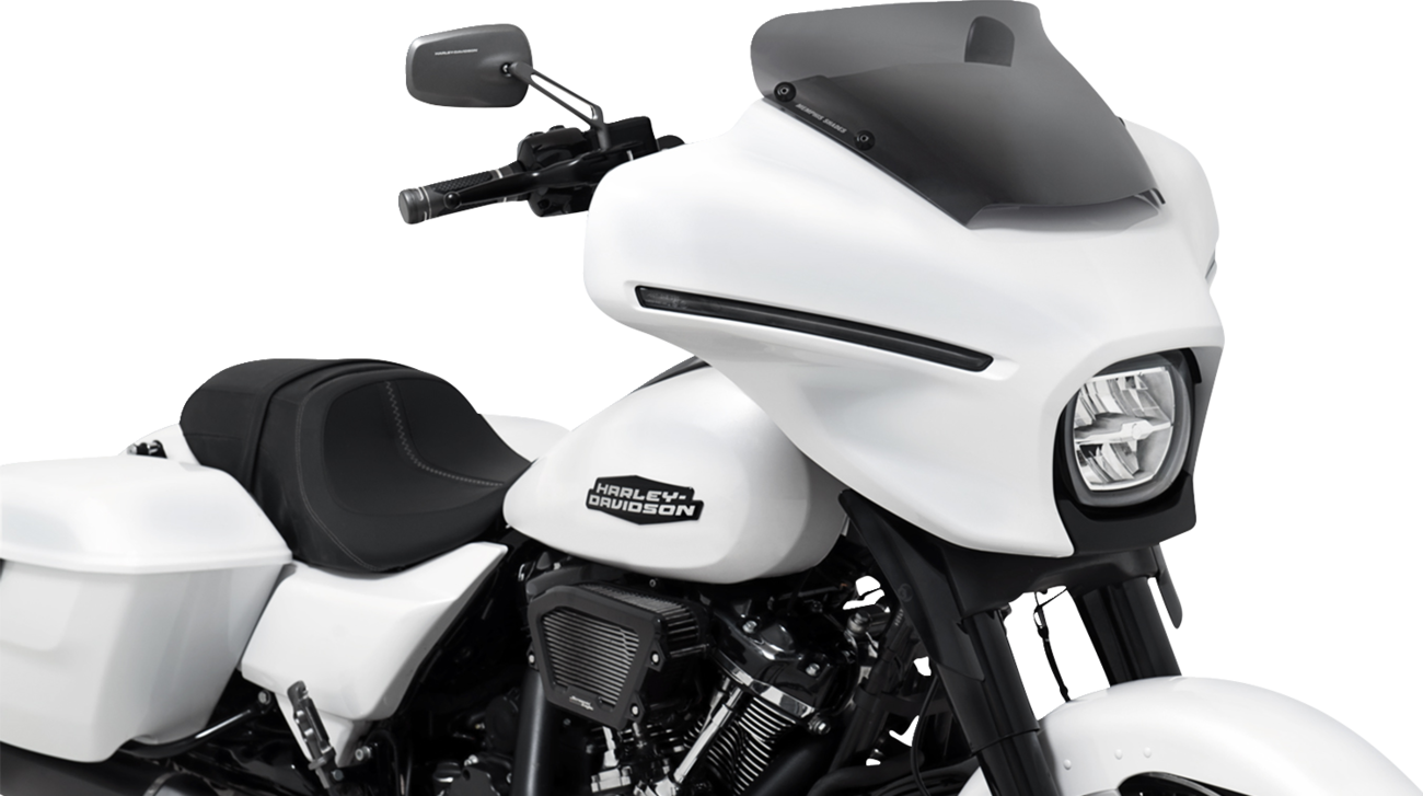 MEMPHIS SHADES Spoiler Windshield - 3" - Dark Black Smoke - FLHX MEP88710