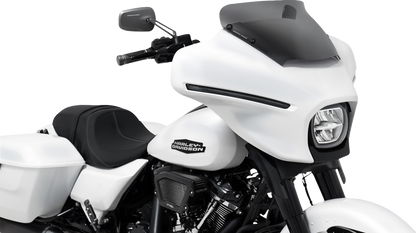 MEMPHIS SHADES Spoiler Windshield - 3" - Dark Black Smoke - FLHX MEP88710