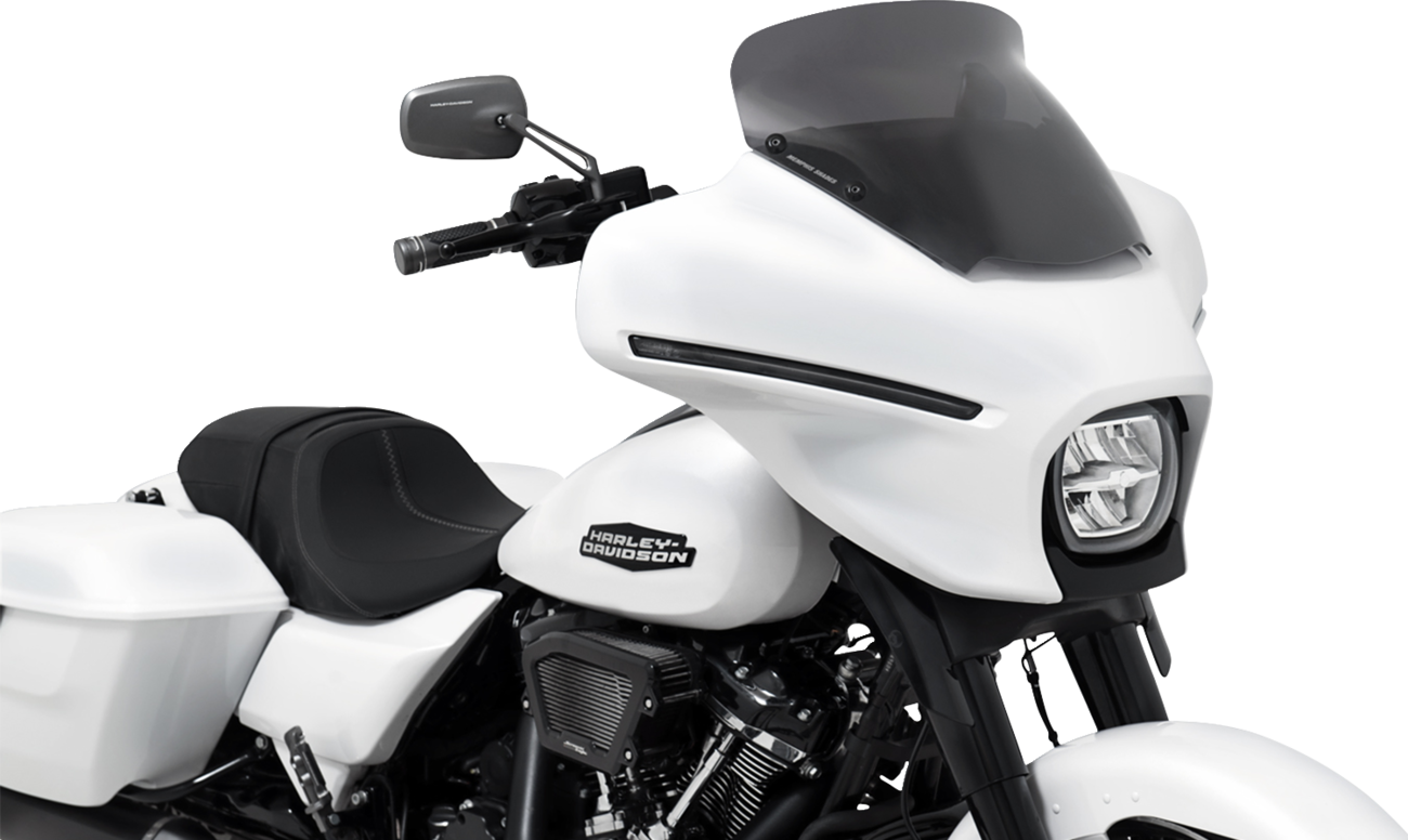 MEMPHIS SHADES Spoiler Windshield - 5" - Dark Black Smoke - FLHX MEP88910
