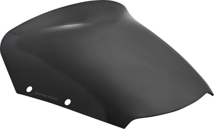 MEMPHIS SHADES Spoiler Windshield - 6" - Dark Black Smoke - FLHX MEP89010