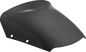 MEMPHIS SHADES Spoiler Windshield - 6" - Dark Black Smoke - FLHX MEP89010