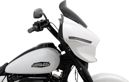 MEMPHIS SHADES Spoiler Windshield - 5" - Dark Black Smoke - FLHX MEP88910