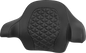 SADDLEMEN Tour-Pak® Passenger Pad - Tri-Gripper - Gray Stitch - FLH/FLT '14-'25 814-07-21102