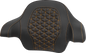 SADDLEMEN Tour-Pak® Passenger Pad - Tri-Gripper - Gold Stitch - FLH/FLT '14-'25 814-07-21107