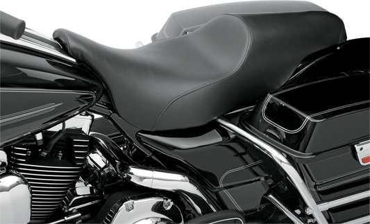 SADDLEMEN Seat - Profiler™ - Black - Smooth - FL '08-'24 808-07B-047