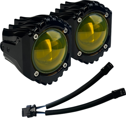 CUSTOM DYNAMICS Fog Light - Selective Yellow - Harley-Davidson® SD-FOG-3Y