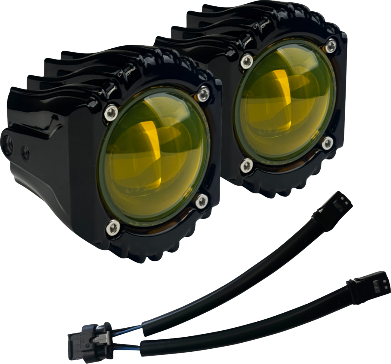 CUSTOM DYNAMICS Fog Light - Selective Yellow - Harley-Davidson® SD-FOG-6Y