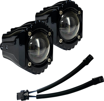 CUSTOM DYNAMICS Fog Light - White/Clear - Harley-Davidson® SD-FOG-4W
