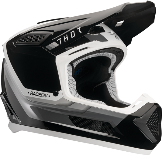 THOR Fleet Helmet - Defy - Black/White - XL 0110-9433