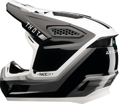 THOR Fleet Helmet - Defy - Black/White - Small 0110-9430