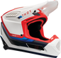THOR Fleet Helmet - Defy - White/Red/Blue - Small 0110-9442
