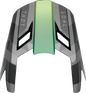 THOR Fleet Visor Kit - Camber - Black/Green - XS-M 0132-1975