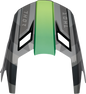 THOR Youth Fleet Visor Kit - Camber - Black/Green 0132-1994