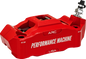 PERFORMANCE MACHINE (PM) Radial Mount Caliper - Front Right - Red 0052-2426-RC