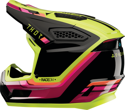 THOR Fleet Helmet - Defy - Black/Acid - Large 0110-9426