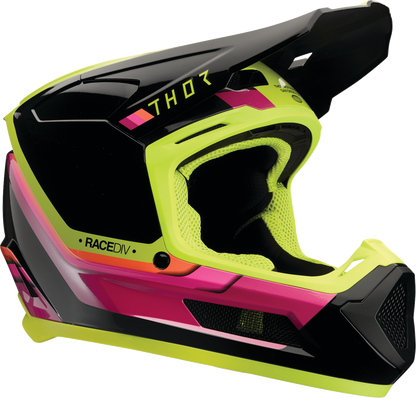 THOR Youth Fleet Helmet - Defy - Black/Acid - Medium 0111-1760