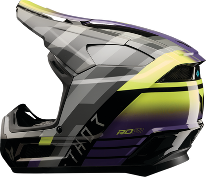 THOR Youth Fleet Helmet - Camber - Black/Purple - Small 0111-1771