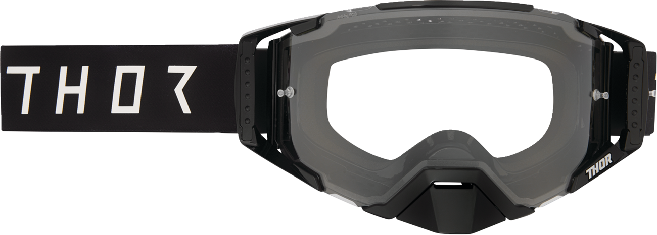 THOR Ascend LTD Goggle - Synth - Black - Clear Lens 2601-4018