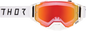 THOR Ascend LTD Goggle - Synth - White - Lemon/Red-Orange Mirror Lens 26014025