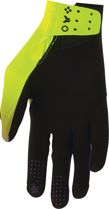 THOR Sportmode Iconic Gloves - Acid/Purple - XL 3330-9122