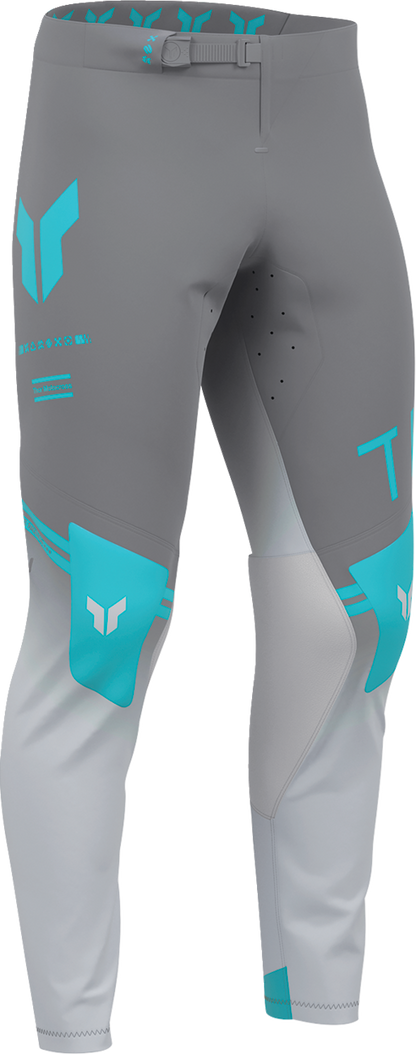 THOR Sportmode Geo Pants - Charcoal/Gray - US 32 2901-12809