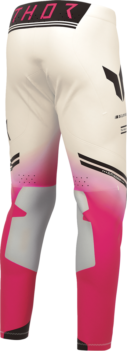 THOR Sportmode Geo Pants - Vintage White/Pink - US 34 2901-12829