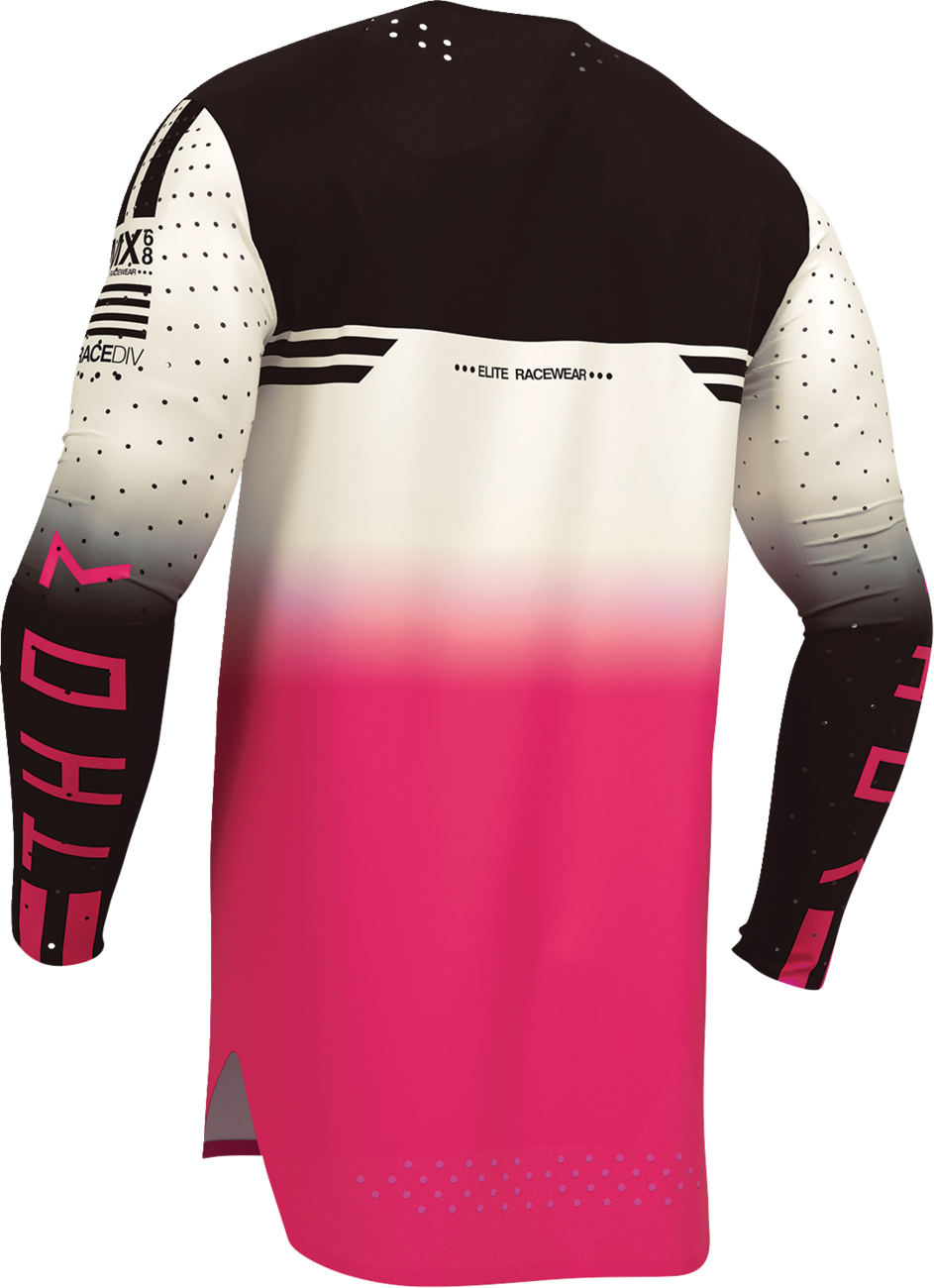 THOR Sportmode Geo Jersey - Vintage White/Pink - Medium 2910-8758