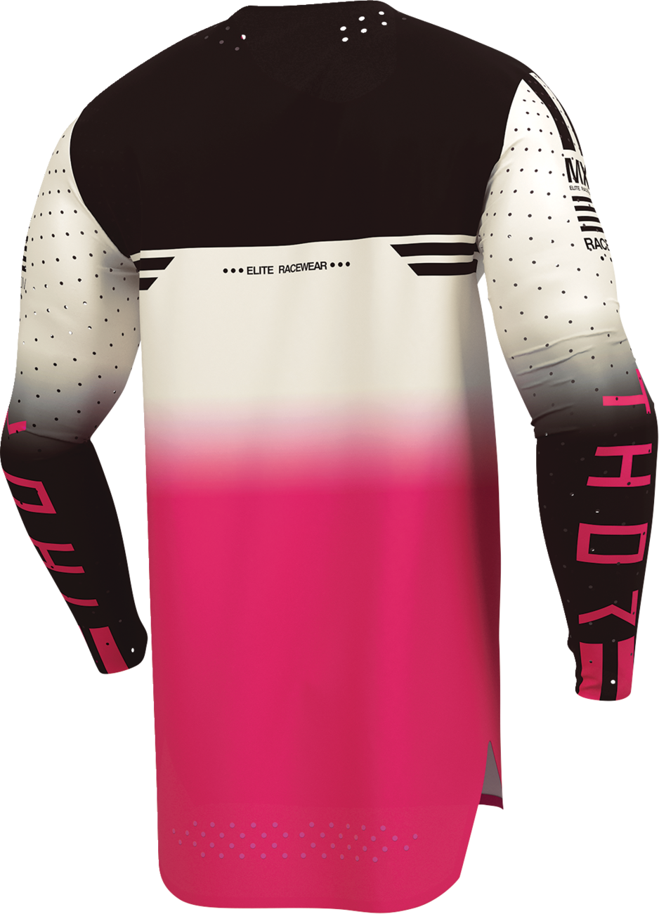THOR Sportmode Geo Jersey - Vintage White/Pink - Medium 2910-8758
