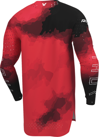 THOR Sportmode Carbon Jersey - Black/Red - Large 2910-8729