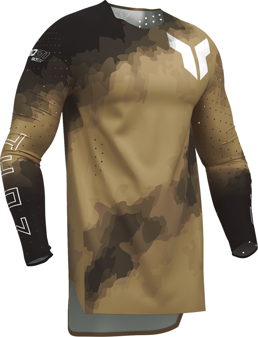 THOR Sportmode Carbon Jersey - Black/Copper - Small 2910-8737