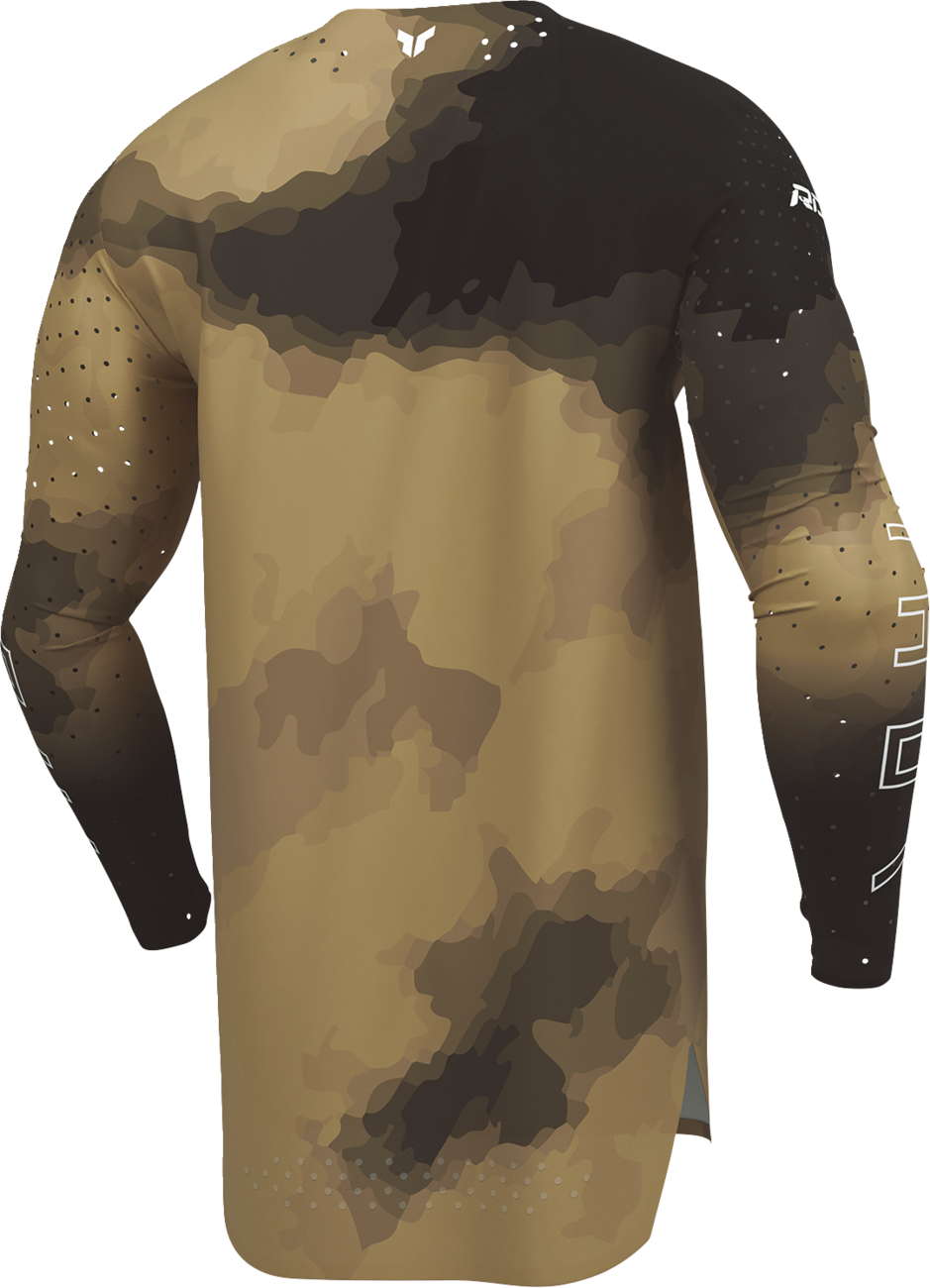 THOR Sportmode Carbon Jersey - Black/Copper - Small 2910-8737