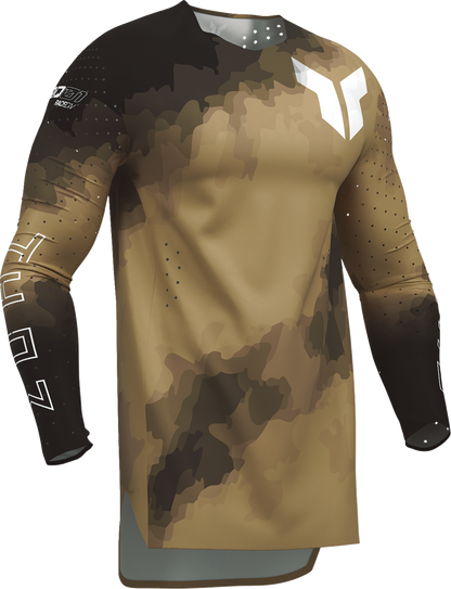 THOR Sportmode Carbon Jersey - Black/Copper - XL 2910-8740
