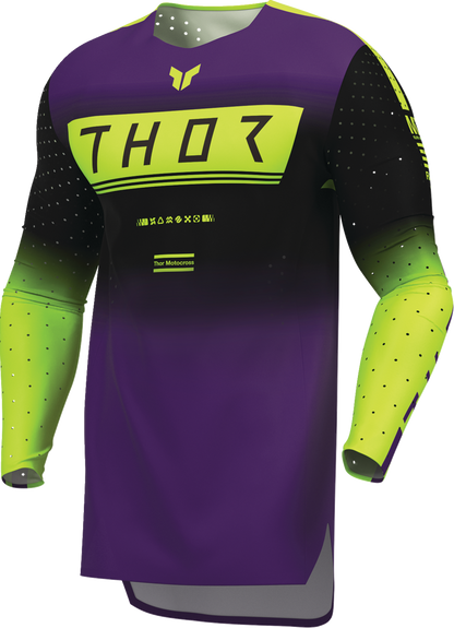 THOR Sportmode Geo Jersey - Black/Purple - Medium 2910-8743