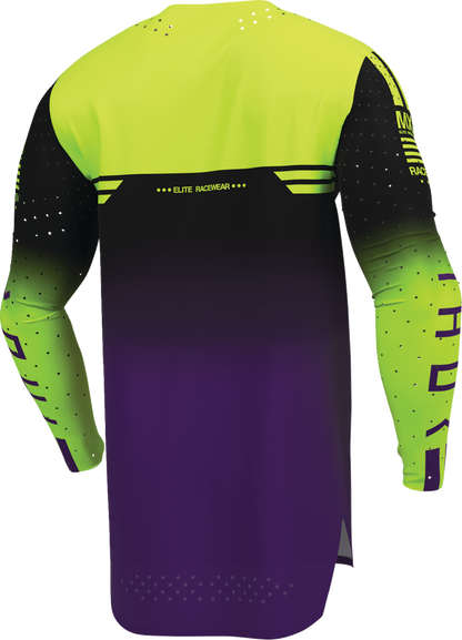 THOR Sportmode Geo Jersey - Black/Purple - Medium 2910-8743