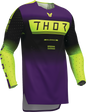 THOR Sportmode Geo Jersey - Black/Purple - Large 2910-8744