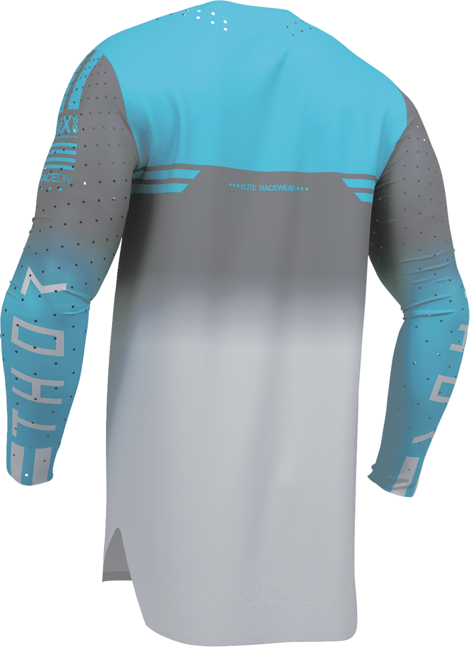 THOR Sportmode Geo Jersey - Charcoal/Gray - Medium 2910-8748