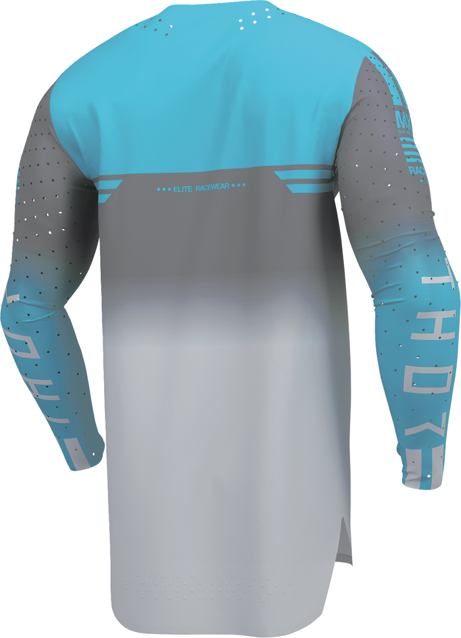 THOR Sportmode Geo Jersey - Charcoal/Gray - Medium 2910-8748