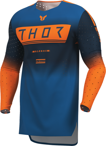 THOR Sportmode Geo Jersey - Midnight/Blue - Large 2910-8754