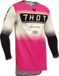 THOR Sportmode Geo Jersey - Vintage White/Pink - XL 2910-8760