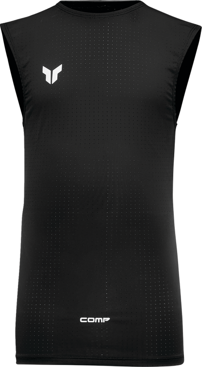 THOR Youth Comp Sleeveless Shirt - Black - XL 2942-0026