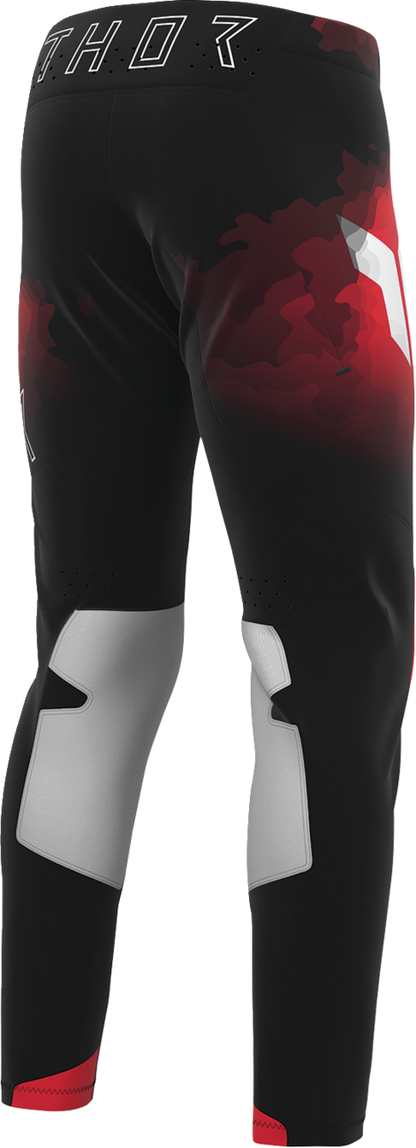 THOR Sportmode Carbon Pants - Black/Red - US 30 2901-12771