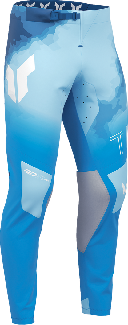 THOR Sportmode Carbon Pants - Electric Blue/Powder Blue - US 32 2901-12782
