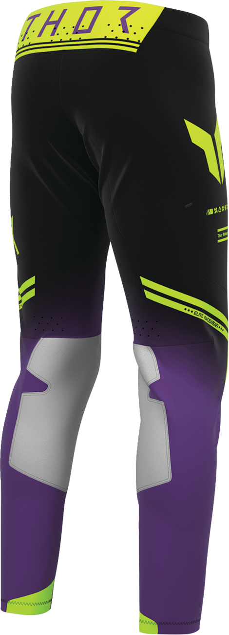 THOR SPORTMODE Geo Pants - Black/Purple - US 30 2901-12798